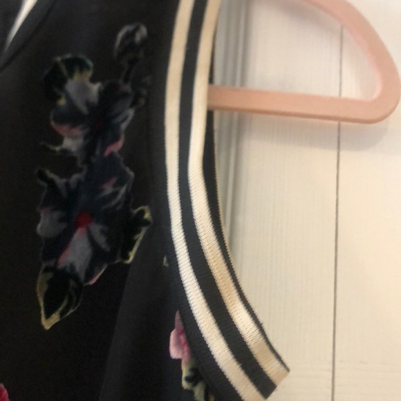 Anna Sui Silk Burnout Floral Dress - Picture 8 of 12